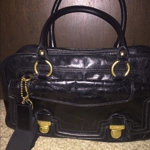 Black Coach handbag